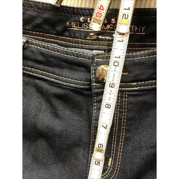 Seven7 Classic Melissa McCarthy Denim Jeans Size 20W Boot Cut Dark Wash - Picture 9 of 16